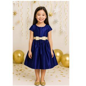 GYMBOREE PERFECT BLUE DRESS -GIRL 8